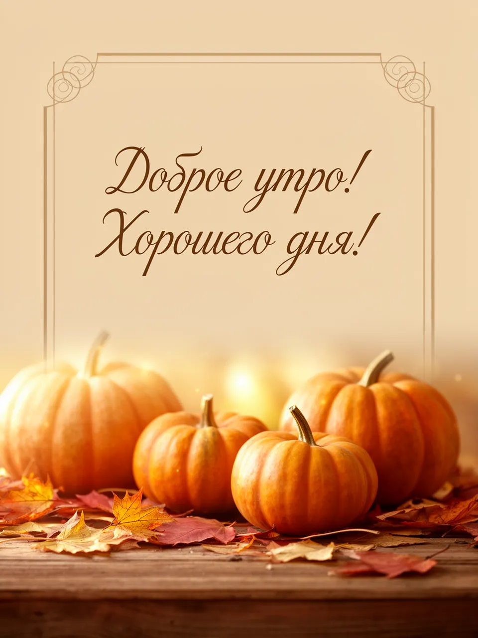 Доброе утро!