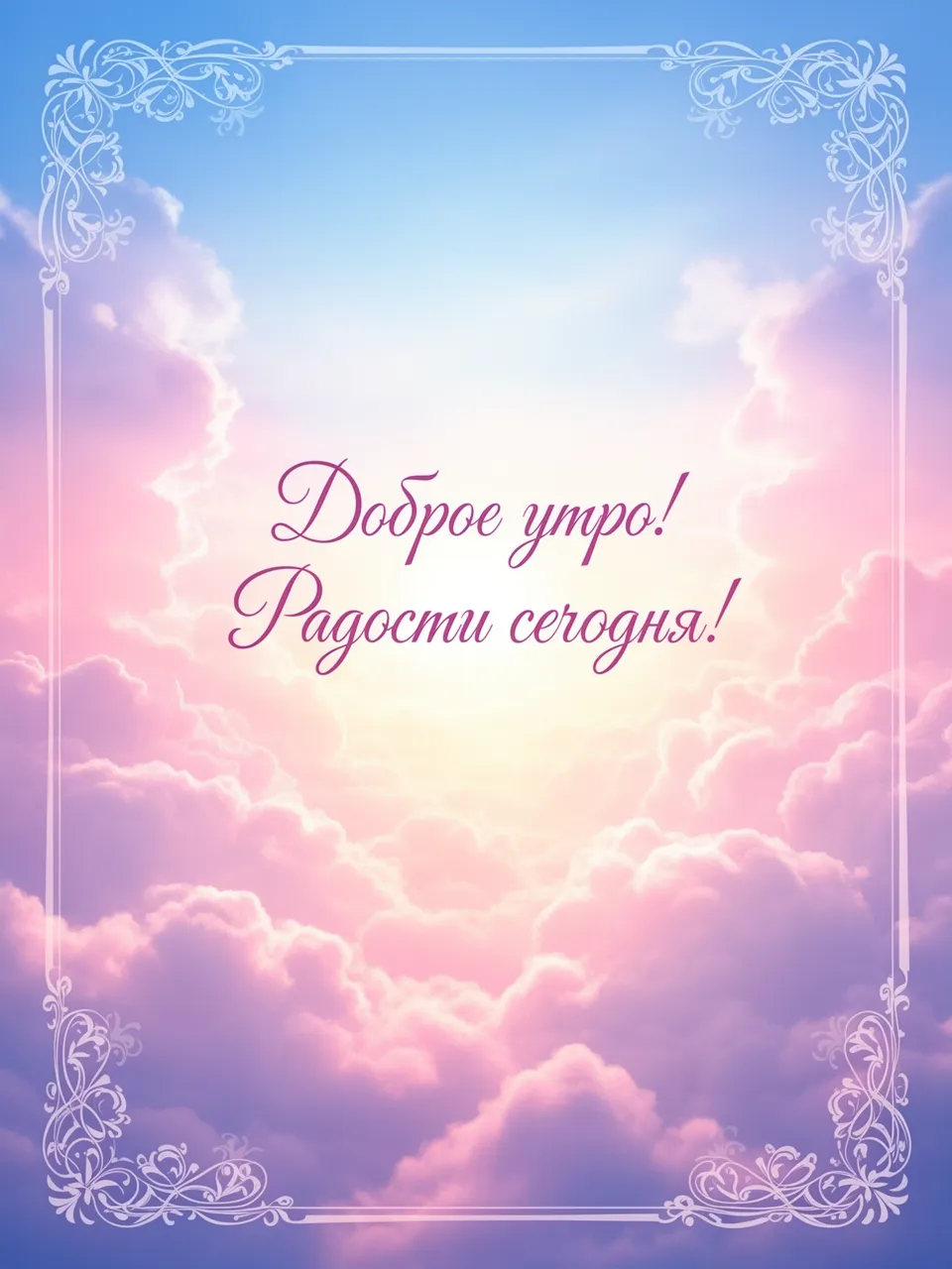 Доброе утро!