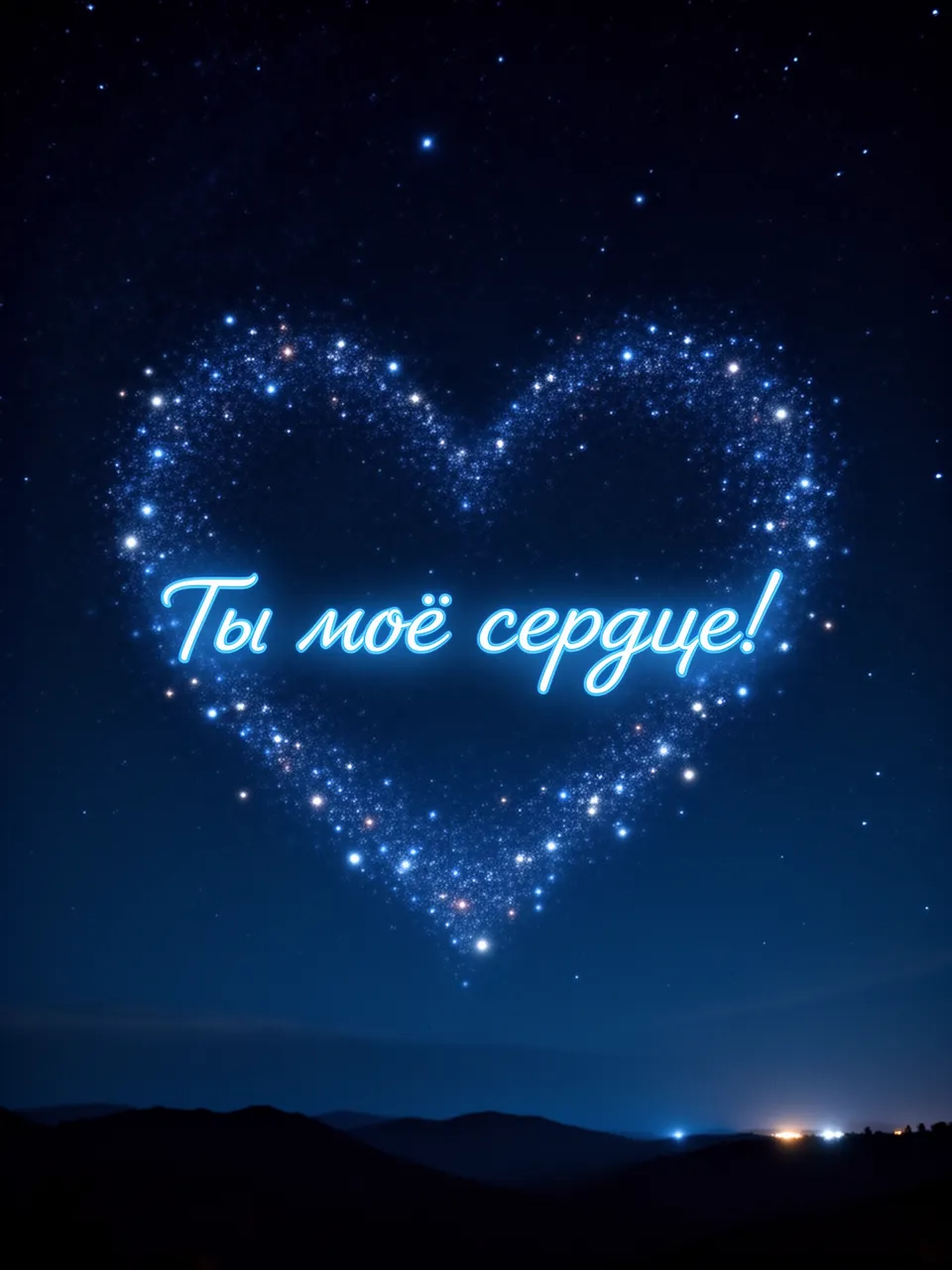 Ты моё сердце!