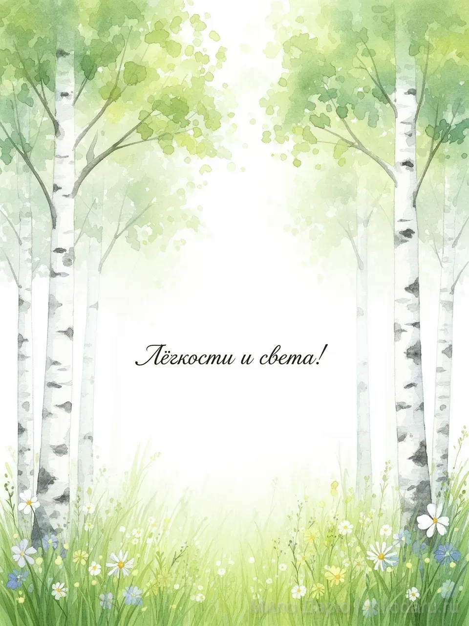 Лёгкости и света!