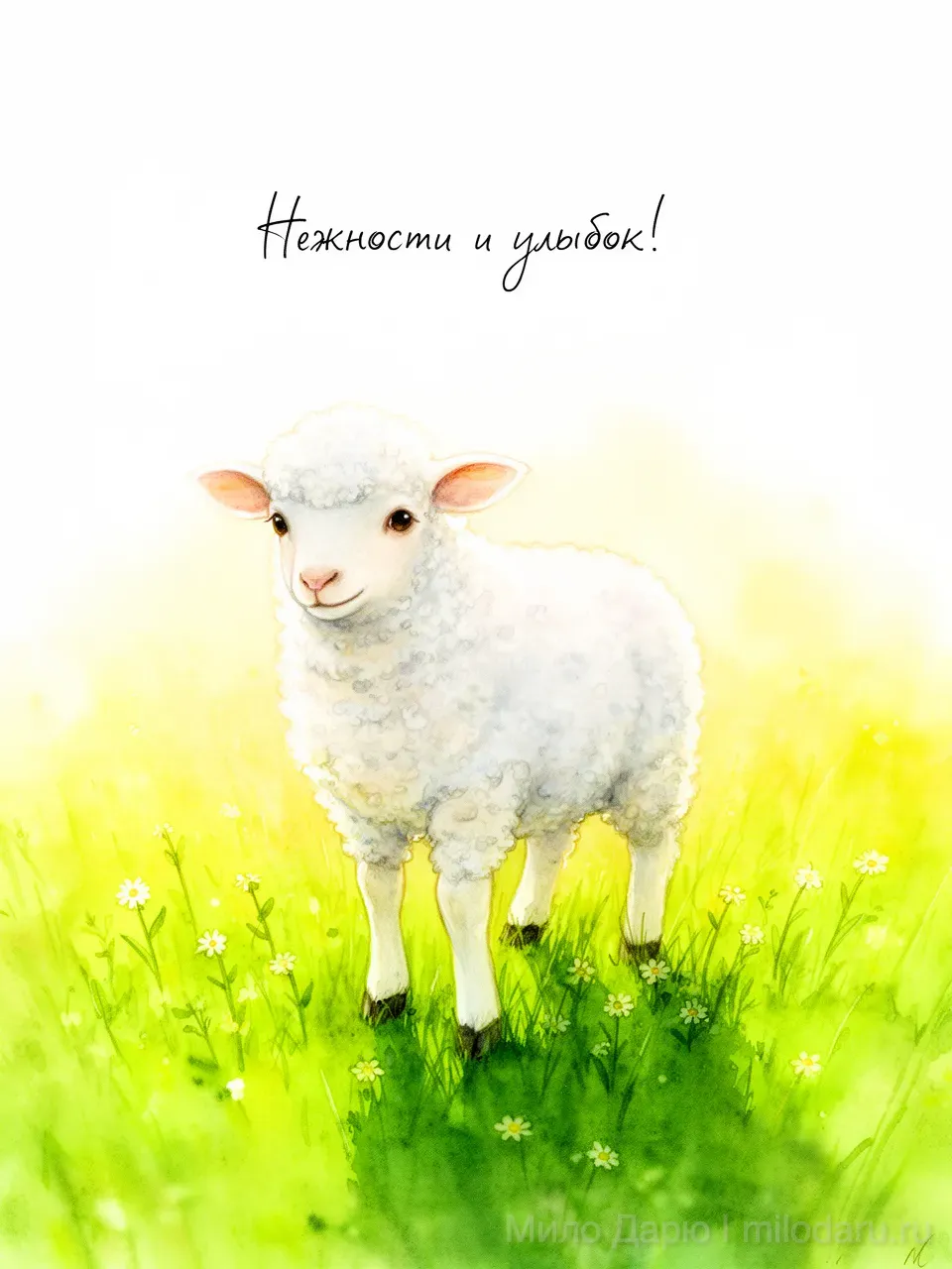 Нежности и улыбок!