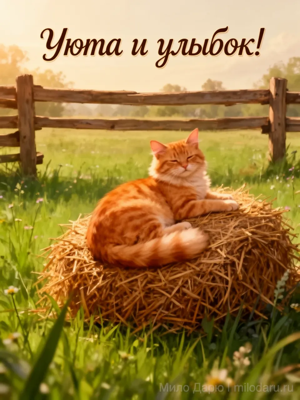 Уюта и улыбок!