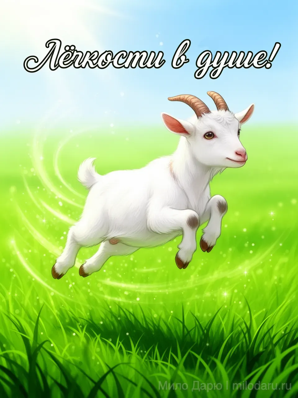 Лёгкости в душе!